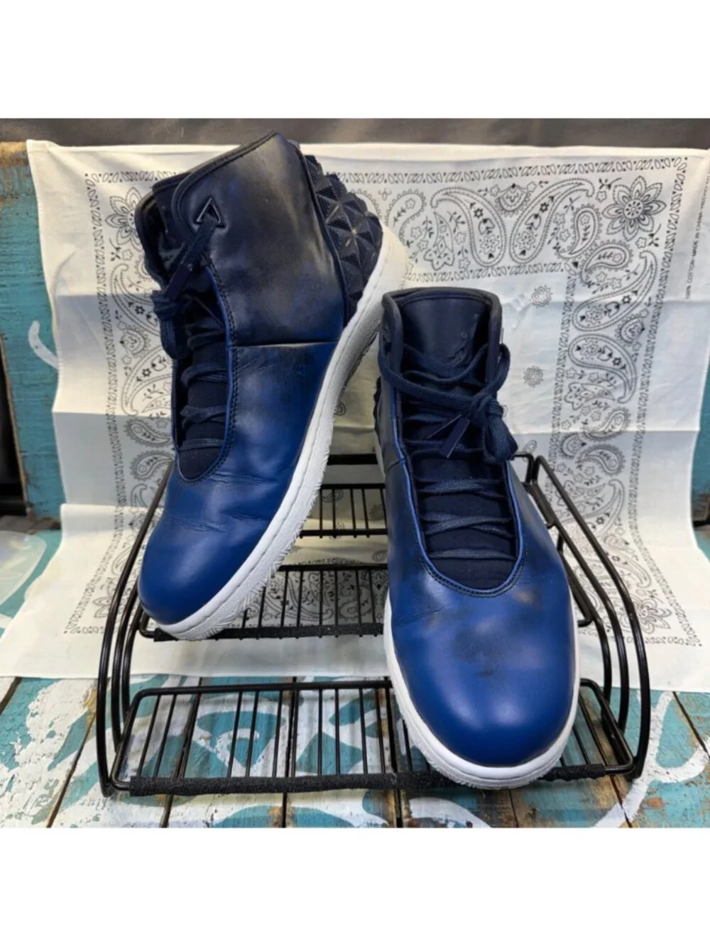 Nike Air Jordan Instigator French Blue Basketball Shoes 705076-401 Sz12